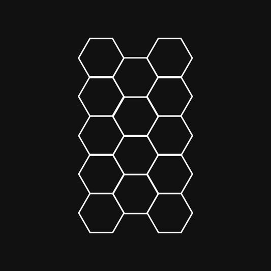 HexHive Hexagon Lighting 14 Grid System