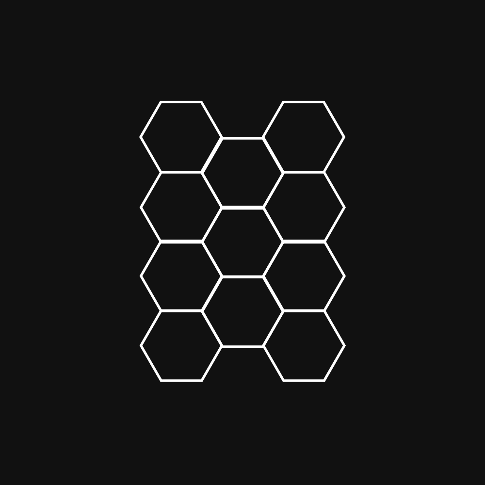 HexHive Hexagon Lighting 11 Grid System