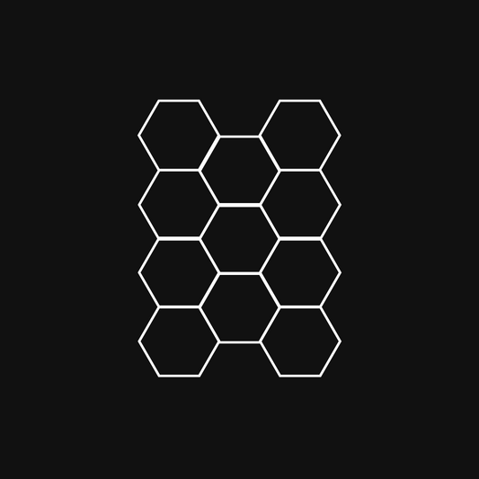 HexHive Hexagon Lighting 11 Rastersystem