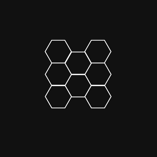 HexHive Hexagon Lighting 8-Raster-System